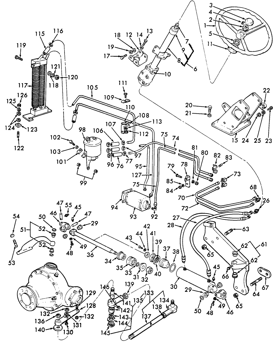 014 POWER STEERING - 1124 & 1164