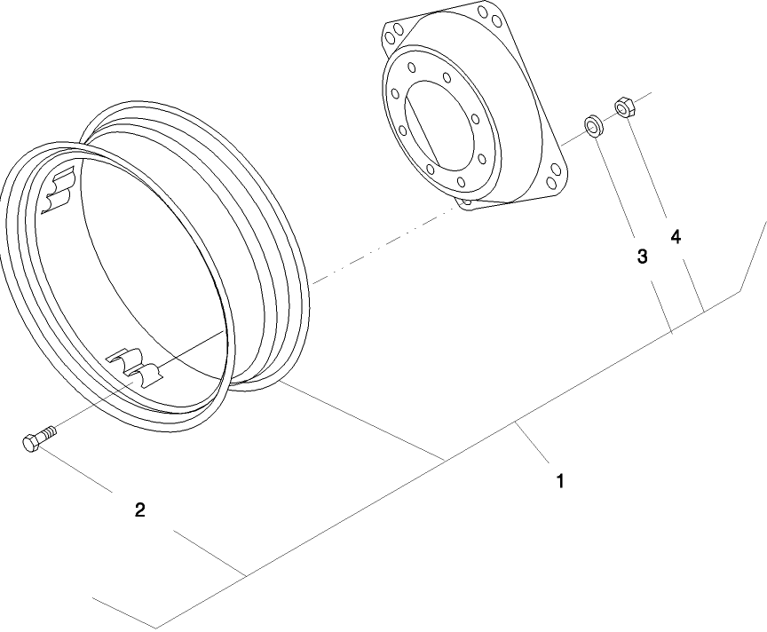 83.42 FRONT WHEELS, 4WD