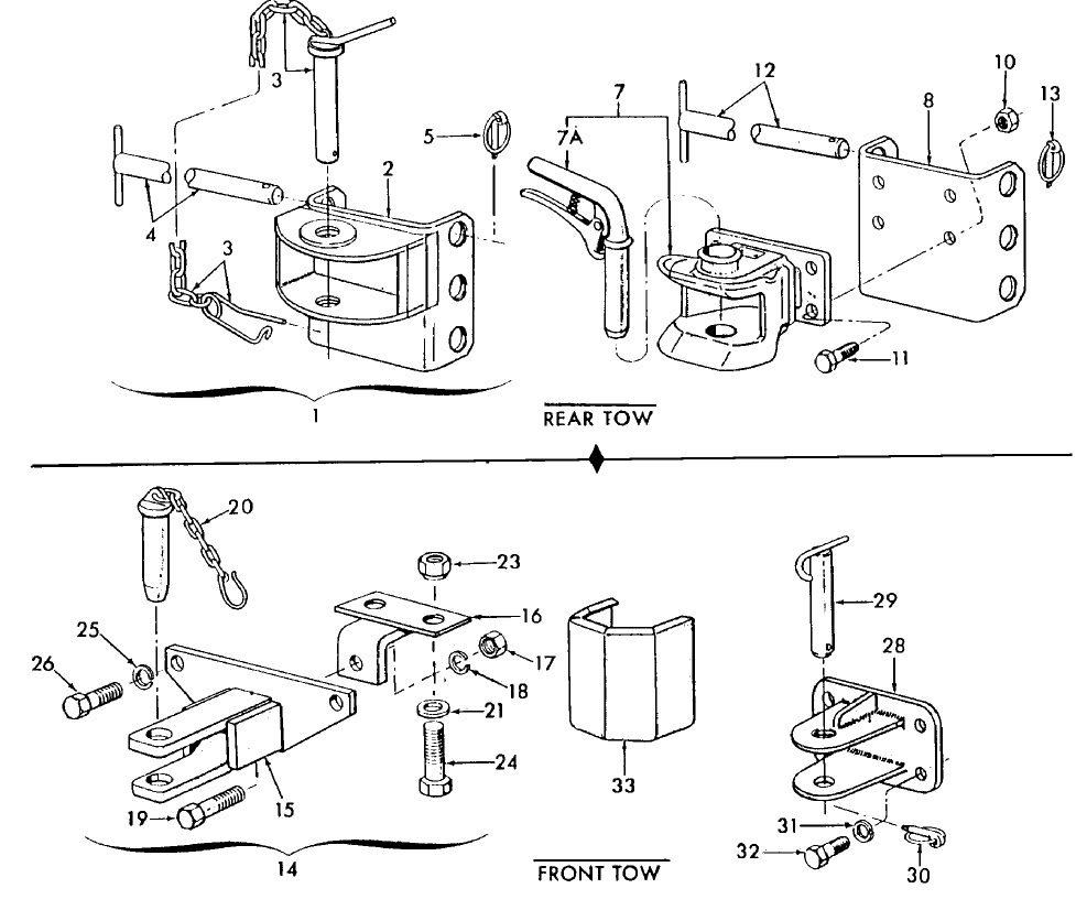 17E01 TOW HOOKS (NH-E)