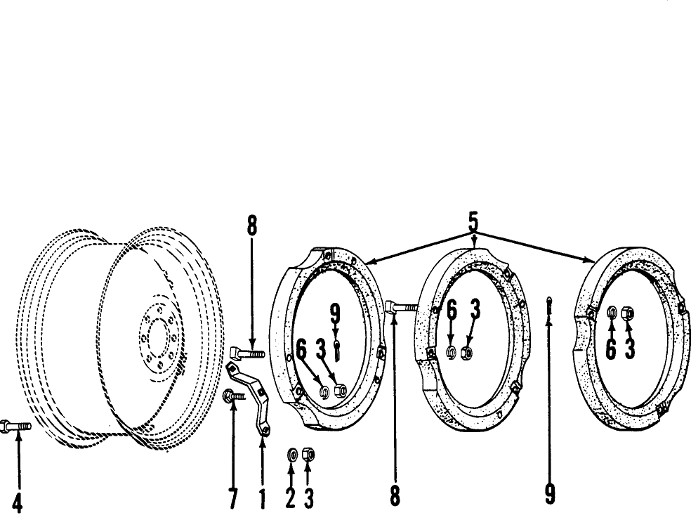 01C03 24"  REAR WHEEL WEIGHTS