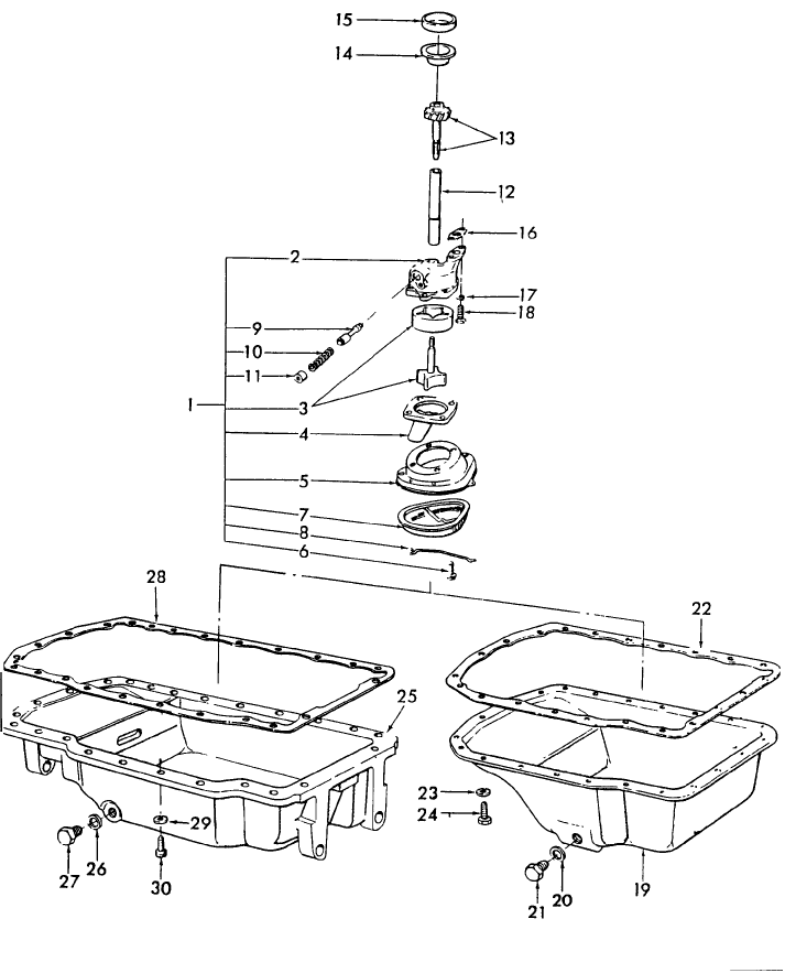 06E01 OIL PUMP & PAN (SUMP)