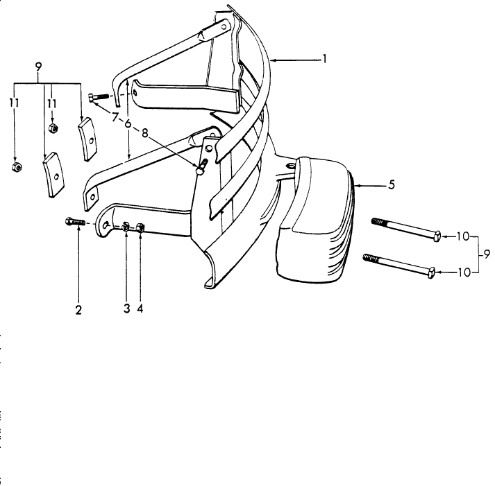01F01 FRONT BUMPER, WEIGHTS & MOUNT KITS, ACCESSORY - 2600, 3600, 4100, 4600, 5600, 6600, 7600, 231, 233, 333, 531