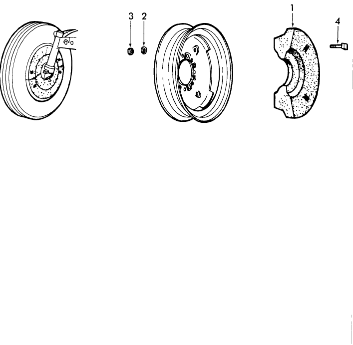 01D01 FRONT WHEEL WEIGHTS, (ACCESSORY) - 2310, 2610, 2910, 3610, 3910, 4110, 4610