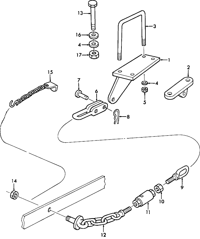 17G01 EXTERNAL LIFT CHECK CHAINS