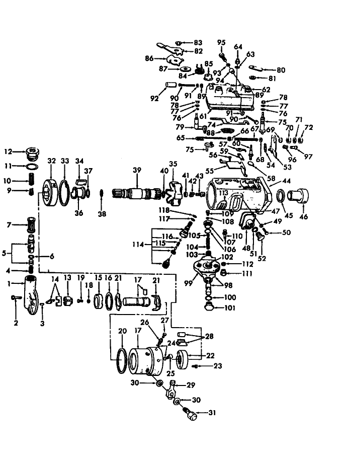 09C01 FUEL INJECTION PUMP (ROTOR)