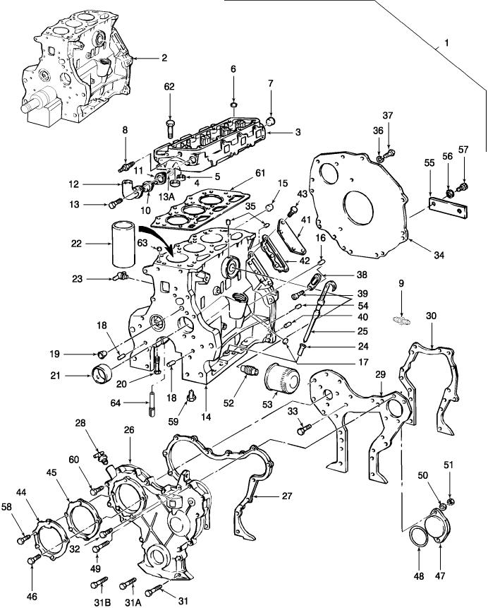 06A01 ENGINE, CYLINDER BLOCK, HEAD & RELATED PARTS