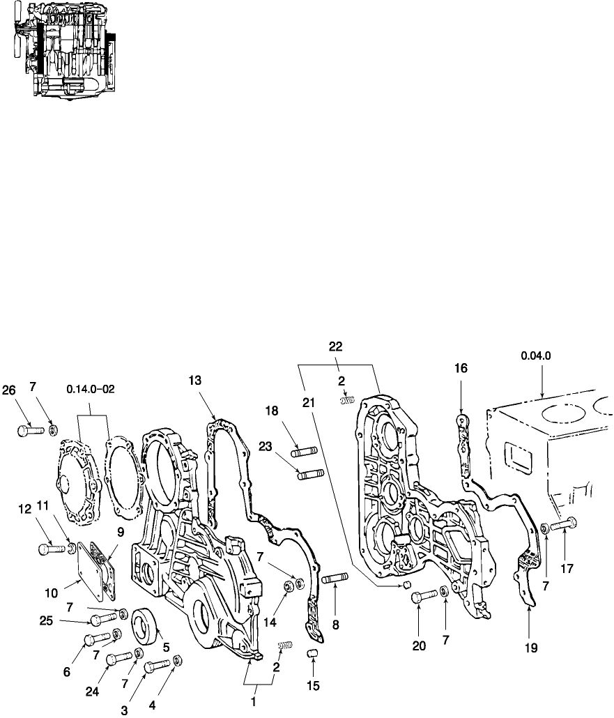 0.04.3(01) ENGINE COVERS & GASKETS