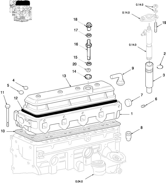 0.06.0(01) CYLINDER HEAD