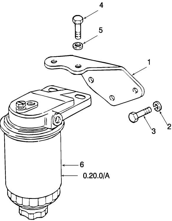0.20.0 FUEL FILTER MOUNTING