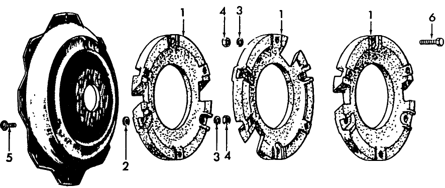 01E04 34", 36", & 38" REAR WHEEL WEIGHTS, FOR MANUAL ADJUSTABLE WHEELS, (ACCESSORY) - 4610