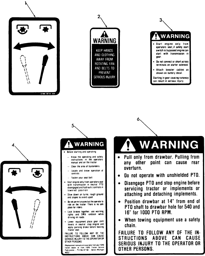 16C01 KIT, INSTRUCTION & SAFETY DECALS