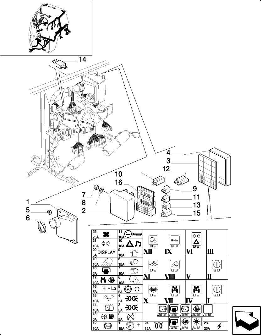 1.91.4(02) CAB - FUSE BOX