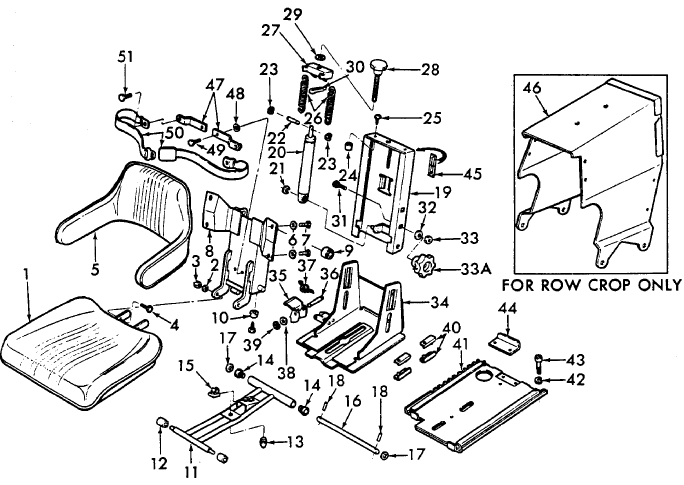13B05 DELUXE SEAT ASSEMBLY (6-73/)