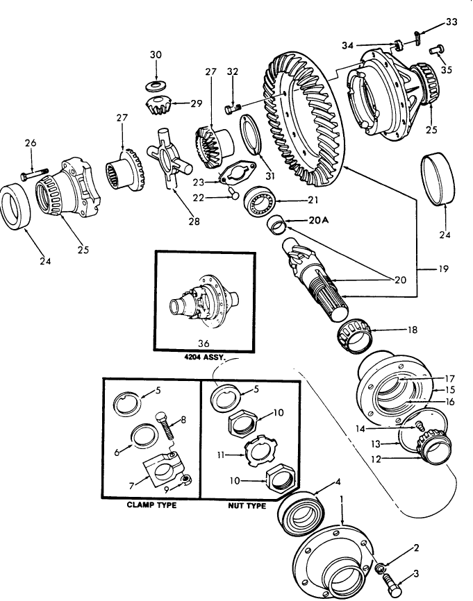 04C02 DIFFERENTIAL ASSEMBLY