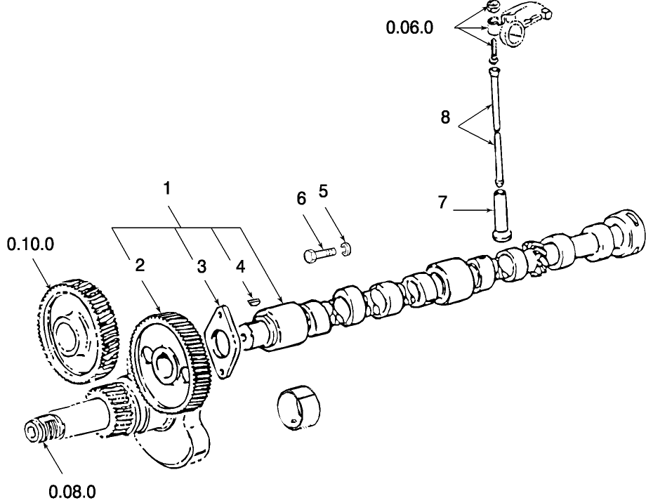 0.12.0 NON-EMISSIONIZED ENGINE, CAMSHAFT & RELATED PARTS