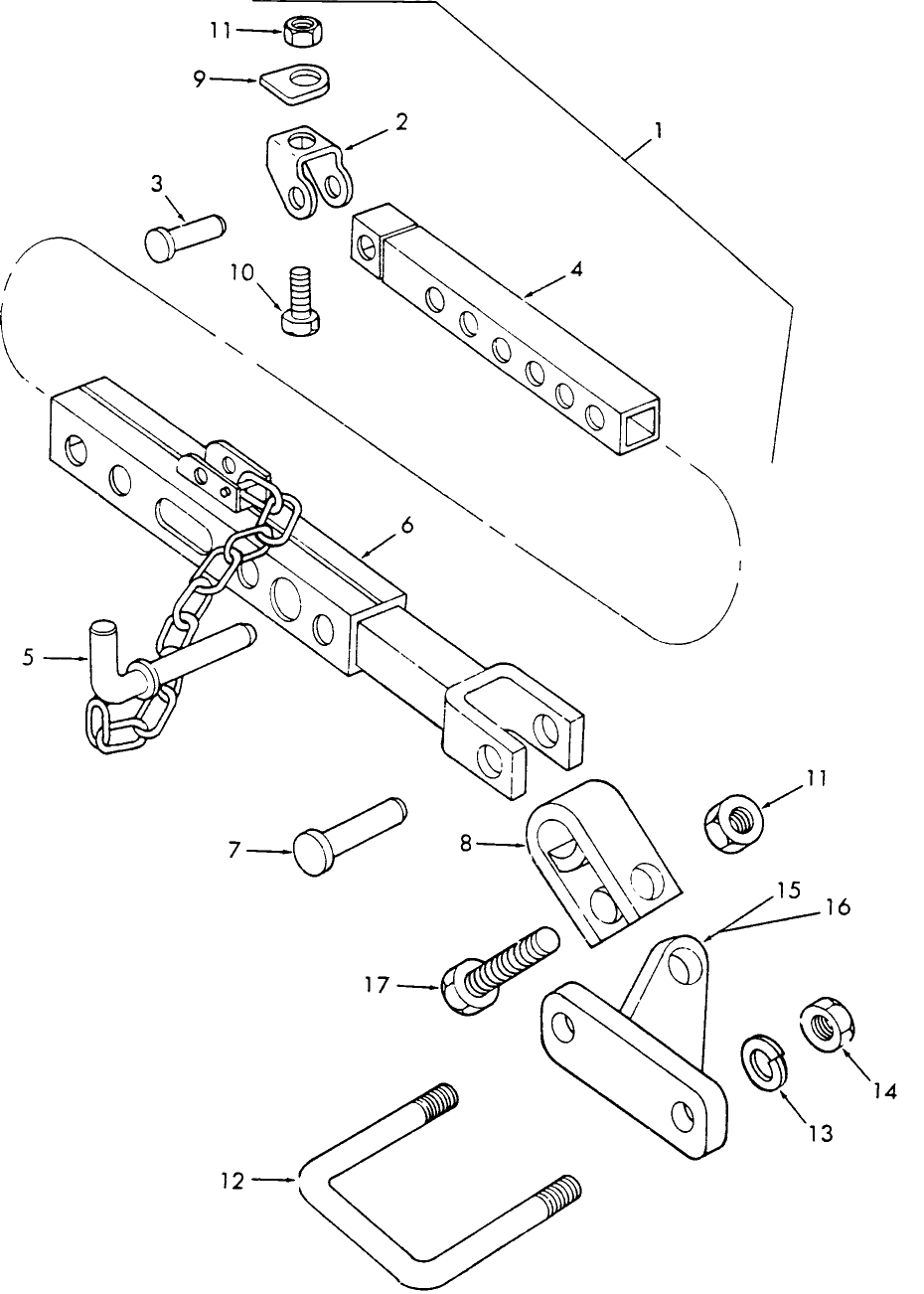 17G02 STABILIZER ASSEMBLY (7-90/8-93) - 4830, 4830N, 4830-O