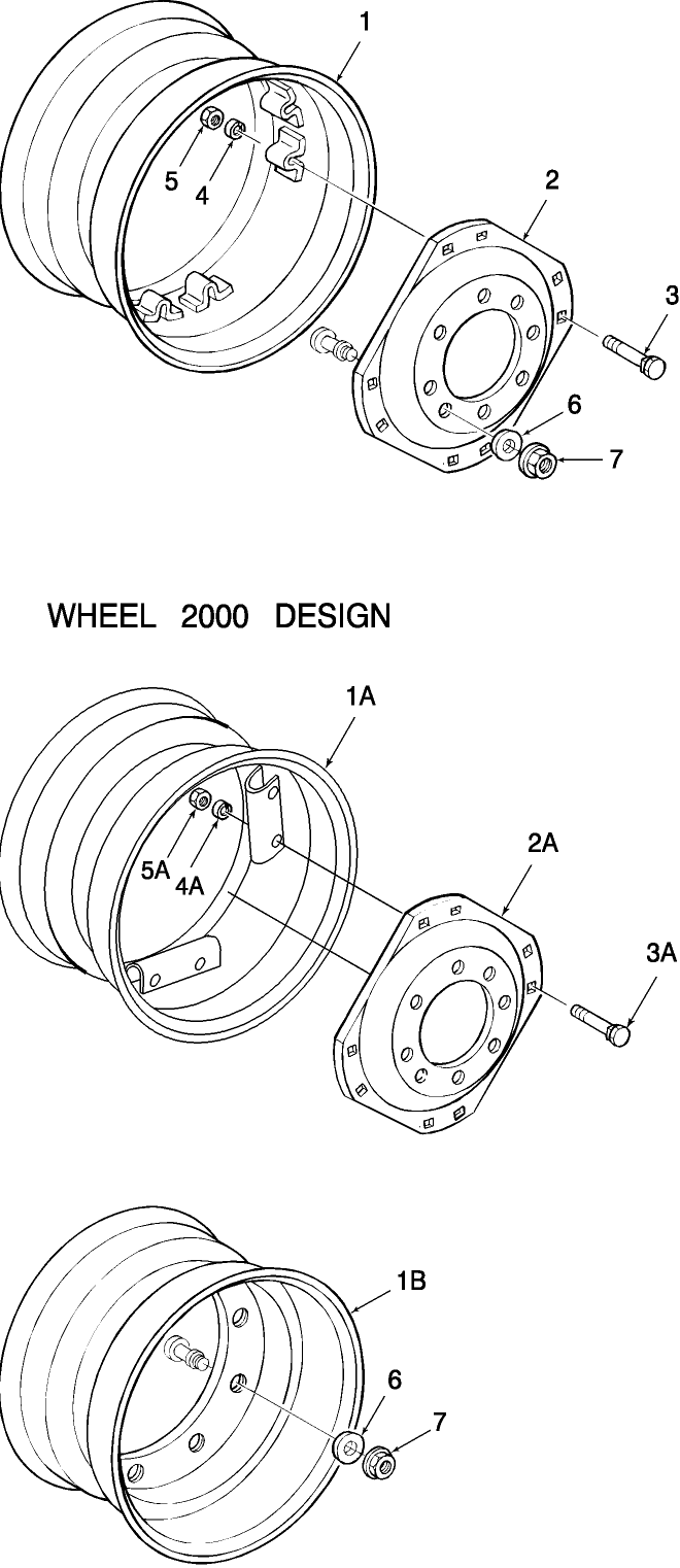 01A02 FRONT WHEEL ASSEMBLY, W/FWD