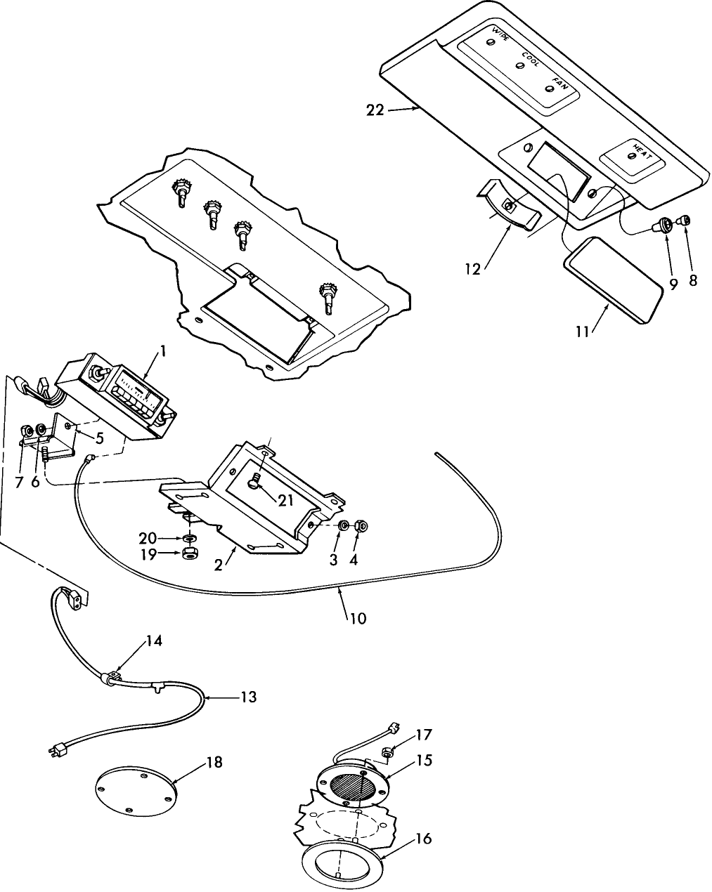 17H01 RADIO & RELATED PARTS, CAB MOUNTED (81/9-85)