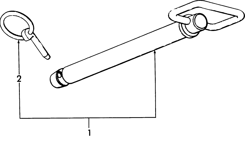 17H01 DRAWBAR TOWING PIN & CLIP KIT (ACCESSORY) (NH-E)