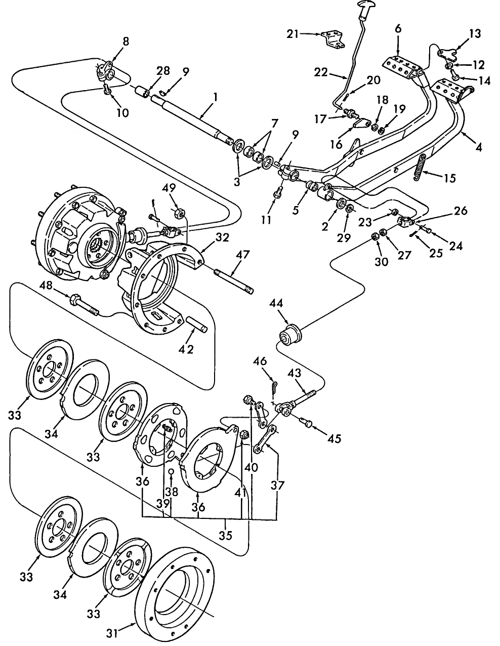 02A01 BRAKES, MECHANICAL CONTROLS & RELATED PARTS