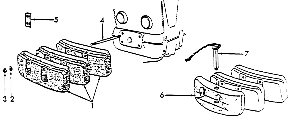 01C01 FRONT END WEIGHTS, ACCESSORY - 4600, 6600, 7600, 5600, 420, 535