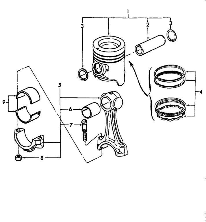 06D01 PISTONS & CONNECTING RODS, GASOLINE