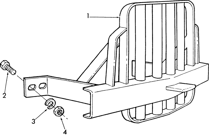 01A03 FRONT BUMPER, ACCESSORY - 5110, 5610, 6410, 6610