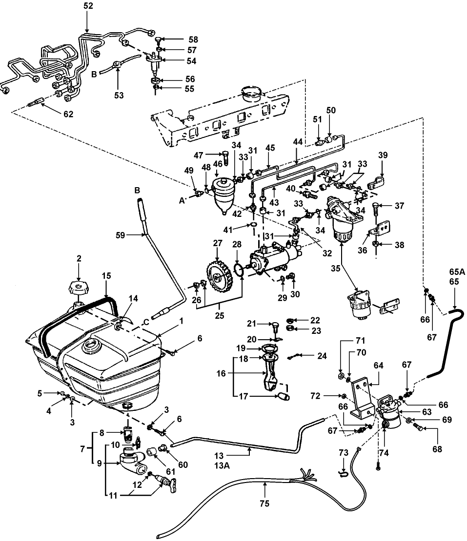 09A01 FUEL SYSTEM, NON-EMISSIONIZED ENGINES