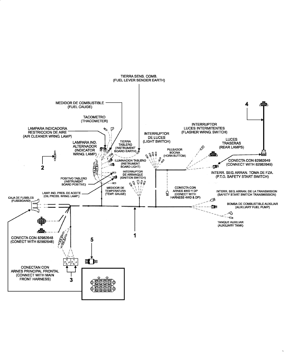 New Holland 7610s Electrical System 11b01 Electrical Wiring