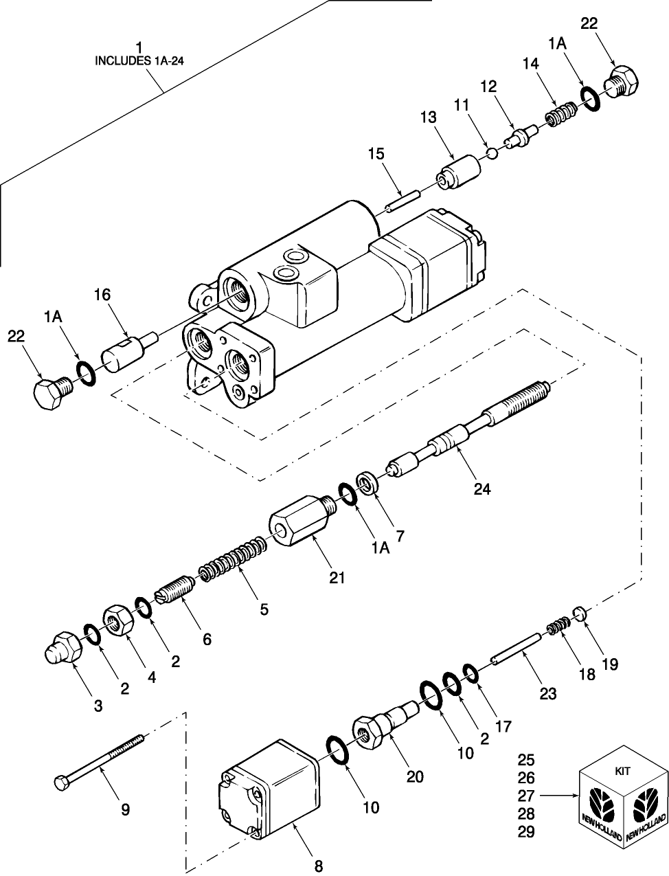 05A04 VALVE, EDC