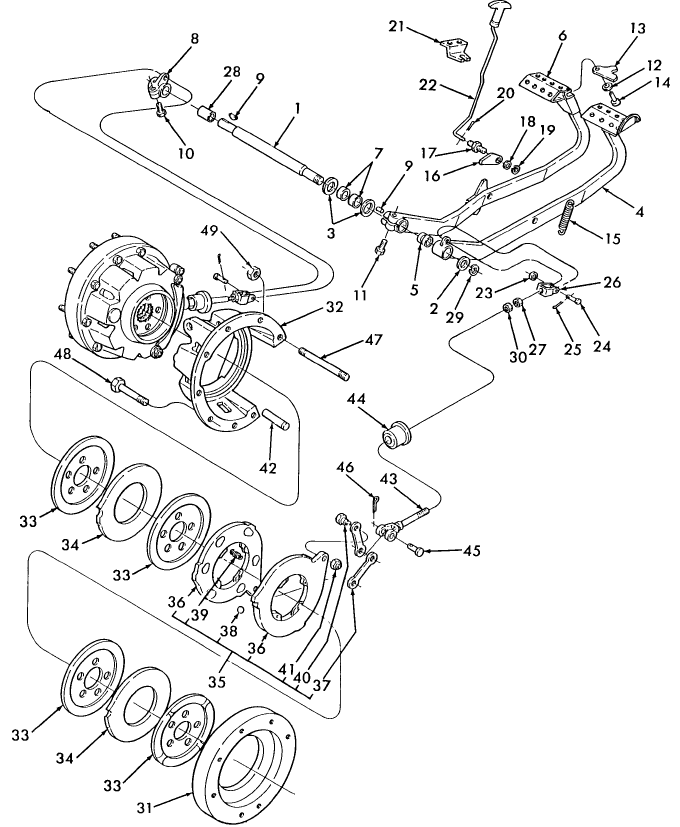 02A01(A) BRAKES MECHANICAL CONTROLS & RELATED PARTS