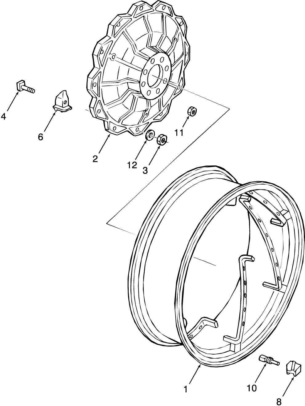 01B02(A) REAR WHEELS, POWER ADJUST, W/16 X 38, 18 X 38