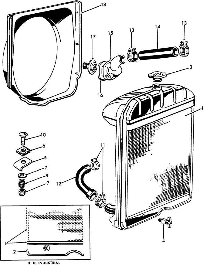 08A01 RADIATOR & RELATED PARTS