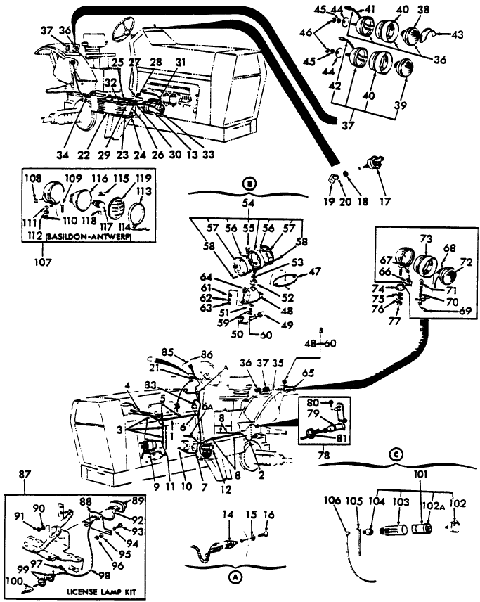11A01 ELECTRICAL SYSTEM (68/9-76)