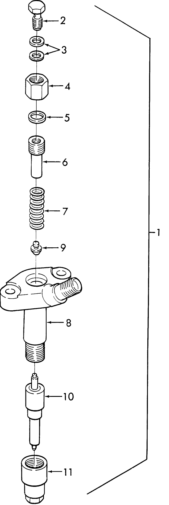 09C01 FUEL INJECTOR ASSEMBLY