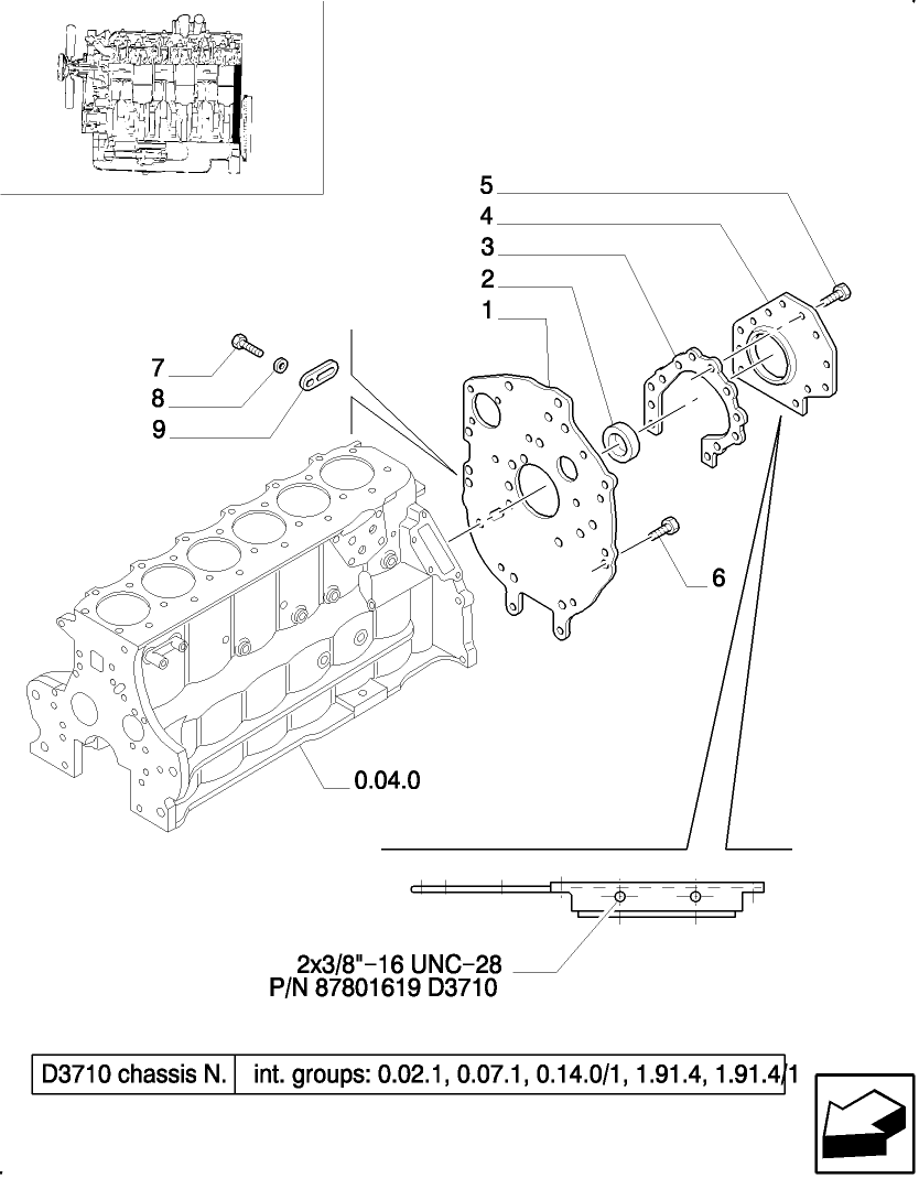 0.04.3(01) ENGINE COVERS & GASKETS