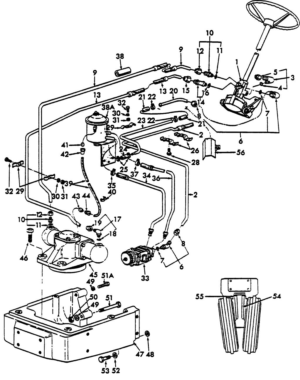 03A01 STEERING SYSTEM (68/2-73)