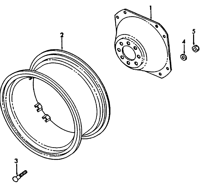 01B01 REAR WHEELS - 7810, 7910, 8210, 8530 THRU 8830