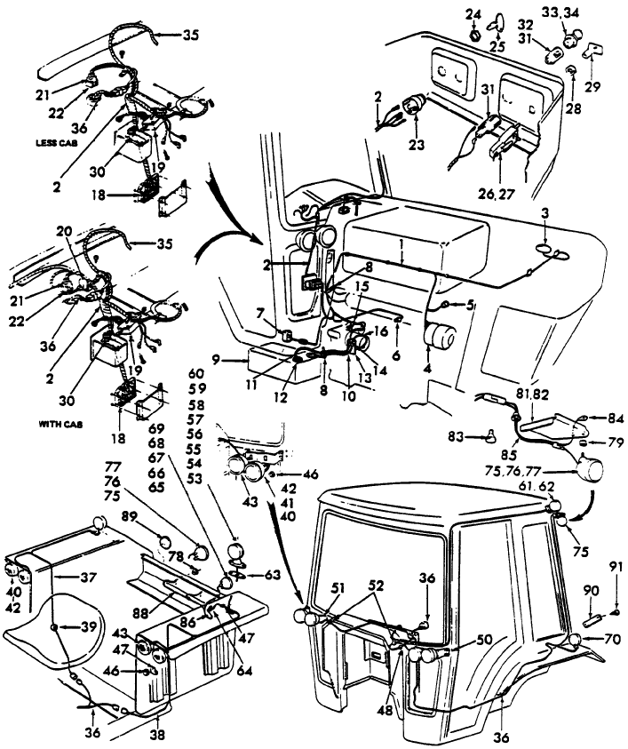 11A02(B) ELECTRICAL SYSTEM, NHNA - 8700, 9700, TW10, TW20, TW30