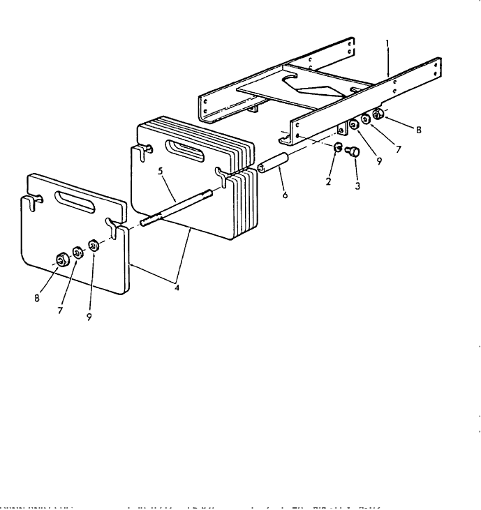 01C02 FRONT END WEIGHTS - TW25, TW35, 8730, 8830