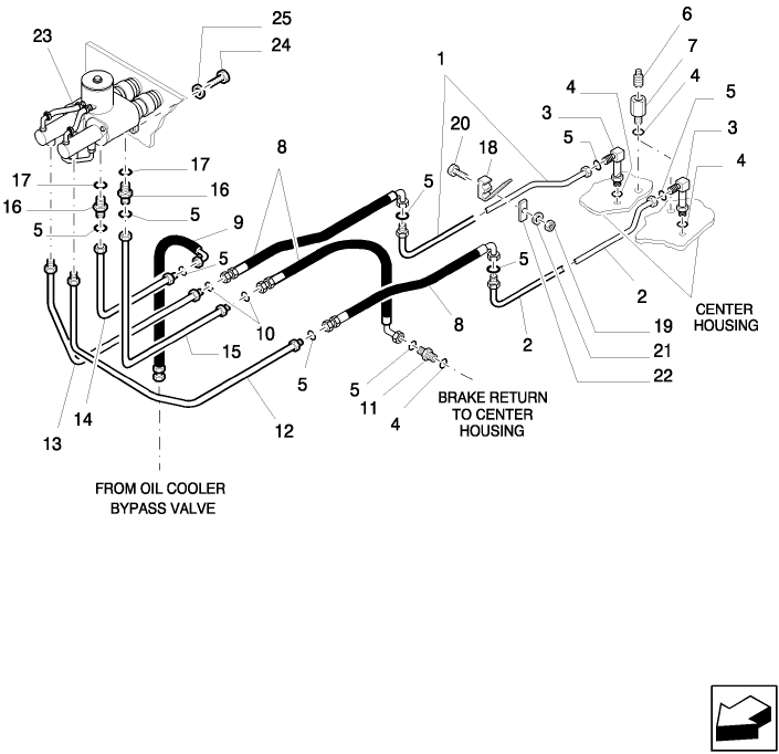 02A02 BRAKE TUBING & RELATED PARTS