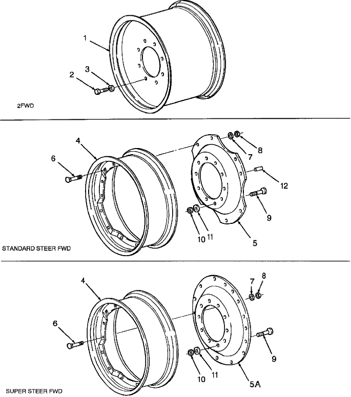 01A01 FRONT WHEELS