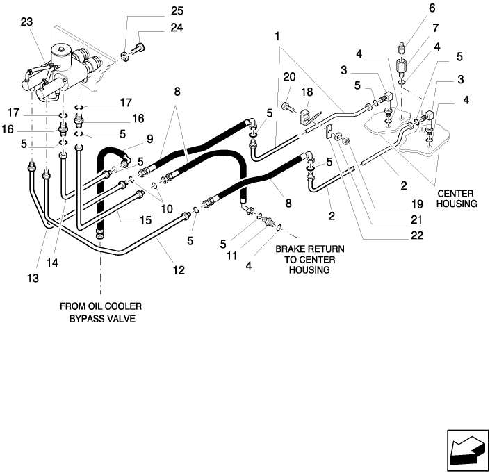 02A02 BRAKE TUBING & RELATED PARTS