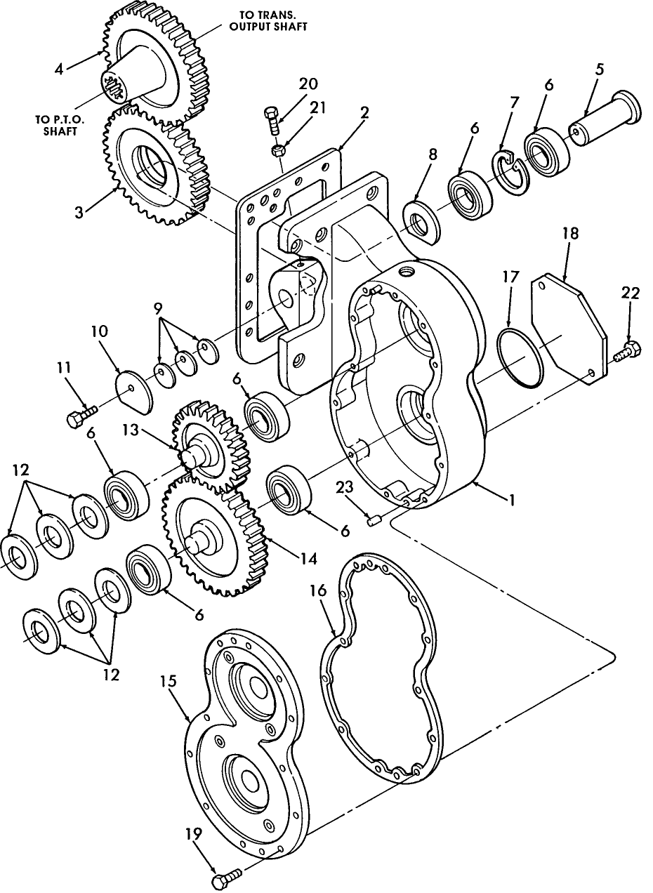 05A02 MEGAFLOW HYDRAULIC PUMP DRIVE & RELATED PARTS