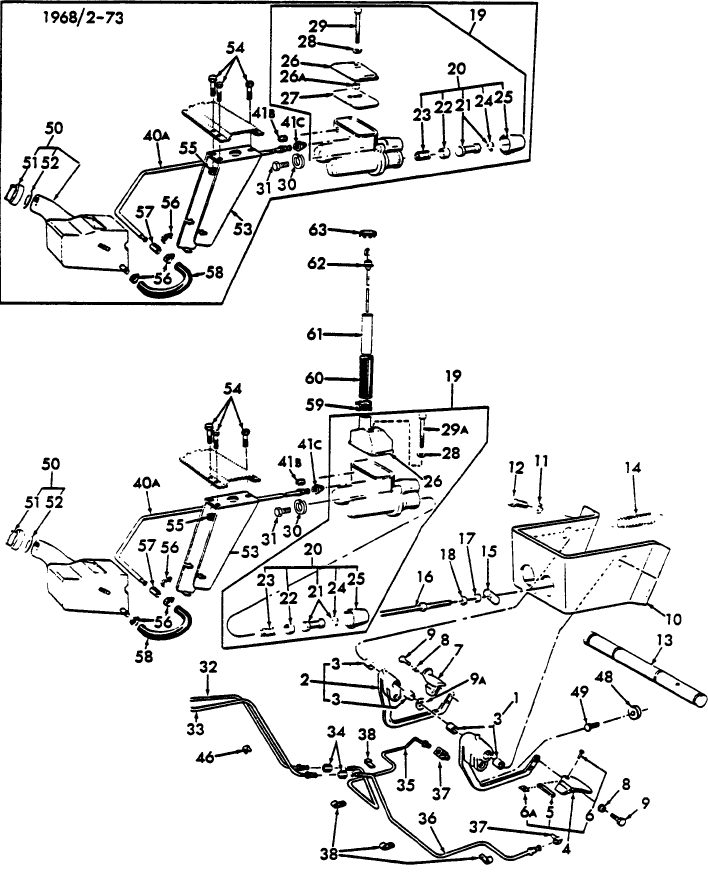 02A01 BRAKE CONTROLS (68/7-76)