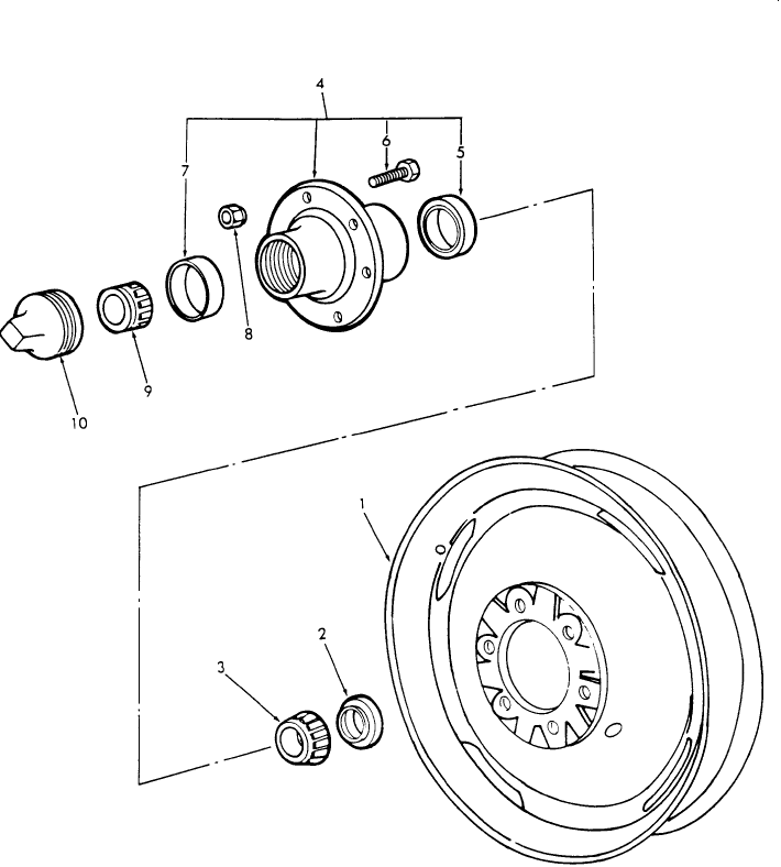 01A01 FRONT WHEEL ASSEMBLY