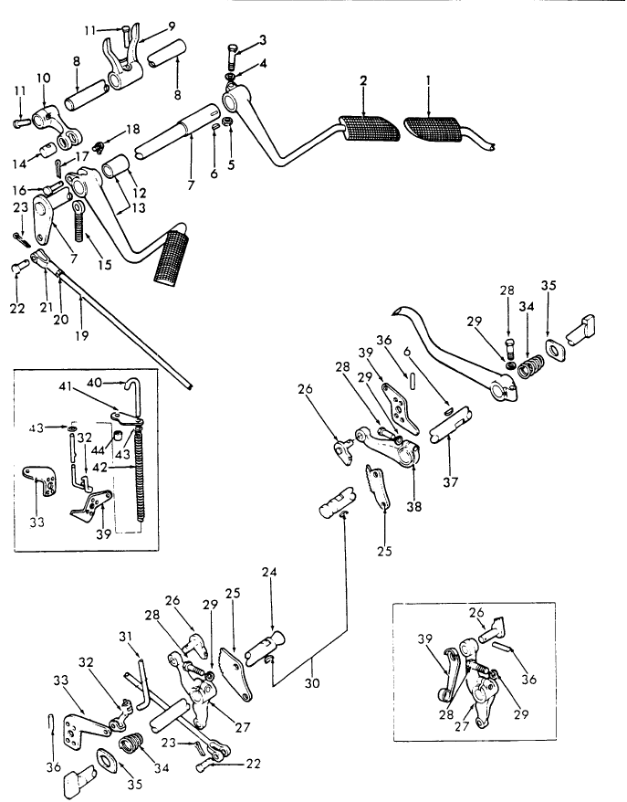 02B01 BRAKE & CLUTCH CONTROLS (53/57)