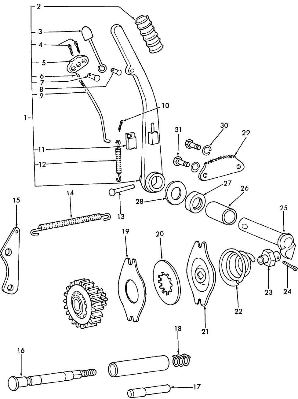 02E01 TRANSMISSION HAND BRAKE, GAS, DIESEL & VAPOR