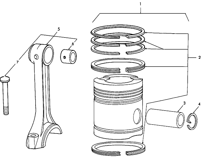 06C01 PISTONS & CONNECTING RODS