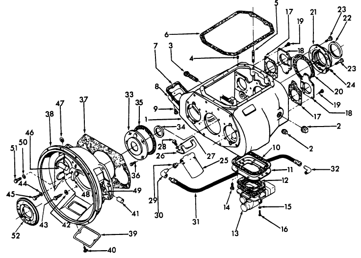 07A01 CASE, BEARING & RELATED PARTS